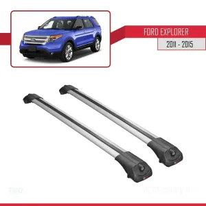 Explorer 2011-2015 Arası ile uyumlu ACE-1 Ara Atkı Tavan Barı GRİ - Görsel 3