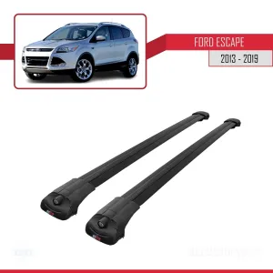 Ford Escape 2013-2019 Arası ile uyumlu ACE-1 Ara Atkı Tavan Barı SİYAH thumb 3