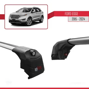 Ford Edge 2015 ve Sonrası ile uyumlu ACE-2 Ara Atkı Tavan Barı GRİ thumb 5