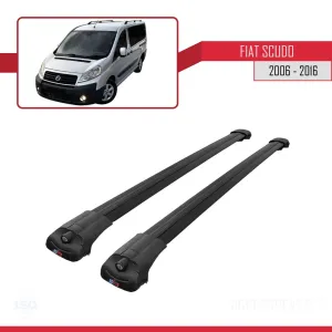 Fiat Scudo 2006-2016 Arası ile uyumlu ACE-1 Ara Atkı Tavan Barı SİYAH thumb 3