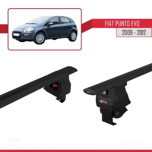 Fiat Punto Evo (199) 2009-2012 Arası ile uyumlu ACE-4 Ara Atkı Tavan Barı SİYAH thumb 5