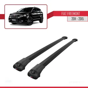 Fiat Freemont 2011-2015 Arası ile uyumlu ACE-1 Ara Atkı Tavan Barı SİYAH thumb 3