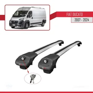 Fiat Ducato 2007 ve Sonrası ile uyumlu ACE-1 Ara Atkı Tavan Barı GRİ thumb 4