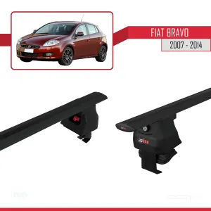 Fiat Bravo 2007-2014 Arası ile uyumlu ACE-4 Ara Atkı Tavan Barı SİYAH thumb 5