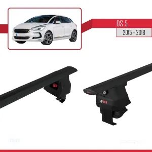 DS 5 2015-2018 Arası ile uyumlu ACE-4 Ara Atkı Tavan Barı SİYAH thumb 5