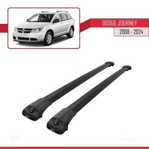 Dodge Journey 2008 ve Sonrası ile uyumlu ACE-1 Ara Atkı Tavan Barı SİYAH thumb 3