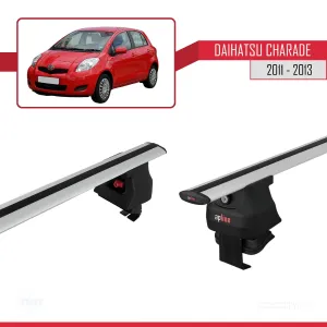 Daihatsu Charade 2011-2013 Arası ile uyumlu ACE-4 Ara Atkı Tavan Barı GRİ thumb 5