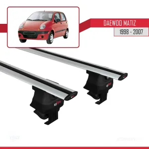 Daewoo Matiz 1998-2007 Arası ile uyumlu ACE-4 Ara Atkı Tavan Barı GRİ thumb 4