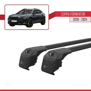 Cupra FORMENTOR 2020 ve Sonrası ile uyumlu ACE-2 Ara Atkı Tavan Barı SİYAH thumb 4