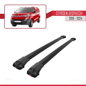 Citroen Dispatch 2019 ve Sonrası ile uyumlu ACE-1 Ara Atkı Tavan Barı SİYAH thumb 3