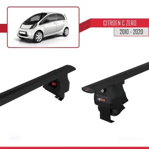 Citroen C-Zero 2010-2020 Arası ile uyumlu ACE-4 Ara Atkı Tavan Barı SİYAH thumb 5