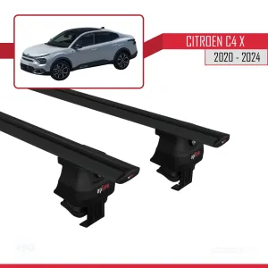 Citroen C4X 2020 ve Sonrası ile uyumlu ACE-4 Ara Atkı Tavan Barı SİYAH thumb 4