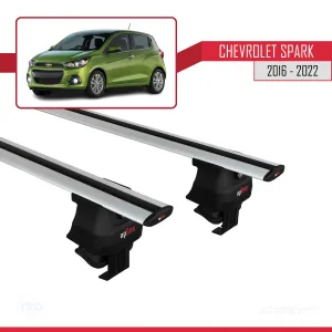 Chevrolet Spark (M400) 2016-2022 Arası ile uyumlu ACE-4 Ara Atkı Tavan Barı GRİ thumb 4