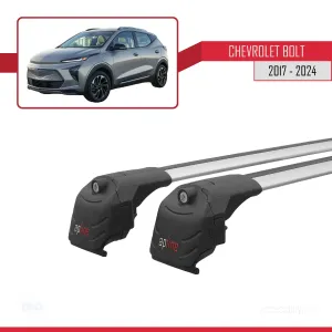 Chevrolet BOLT 2017 ve Sonrası ile uyumlu ACE-2 Ara Atkı Tavan Barı GRİ thumb 4