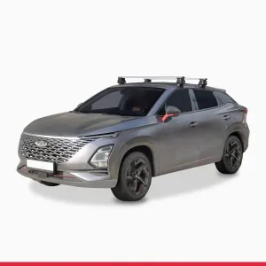 Chery Omoda 5 2023 ve Sonrası ile uyumlu ACE-4 Ara Atkı Tavan Barı GRİ thumb 2