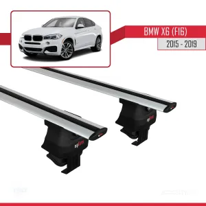 BMW X6 (F16) 2015-2019 Arası ile uyumlu ACE-4 Ara Atkı Tavan Barı GRİ - Görsel 2