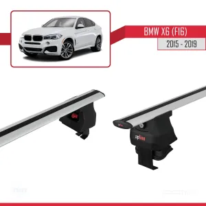 BMW X6 (F16) 2015-2019 Arası ile uyumlu ACE-4 Ara Atkı Tavan Barı GRİ - Görsel 3