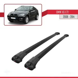 BMW X6 (E71) 2008-2014 Arası ile uyumlu ACE-1 Ara Atkı Tavan Barı SİYAH - Görsel 3