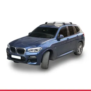 BMW X3 (G01) 2018 ve Sonrası ile uyumlu ACE-2 Ara Atkı Tavan Barı GRİ thumb 3