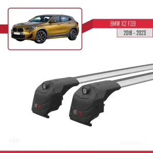 BMW X2 F39 2018 ve Sonrası ile uyumlu ACE-2 Ara Atkı Tavan Barı GRİ - Görsel 4