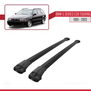 BMW 5 Serisi (E39) TOURING 1995-2003 Arası ile uyumlu ACE-1 Ara Atkı Tavan Barı SİYAH - Görsel 3