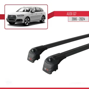 Drs Tuning Audi Q7 (4M) 2016 ve Sonrası ile uyumlu ACE-2 Ara Atkı Tavan Barı SİYAH - Görsel 4