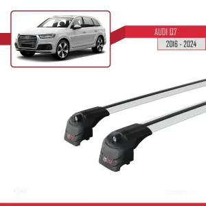 Drs Tuning Audi Q7 (4M) 2016 ve Sonrası ile uyumlu ACE-2 Ara Atkı Tavan Barı GRİ - Görsel 4