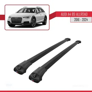 Audi A4 (B9) ALLROAD 2016 ve Sonrası ile uyumlu ACE-1 Ara Atkı Tavan Barı SİYAH thumb 3