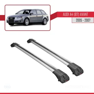 Audi A4 (B7) Avant 2005-2007 Arası ile uyumlu ACE-1 Ara Atkı Tavan Barı GRİ thumb 3