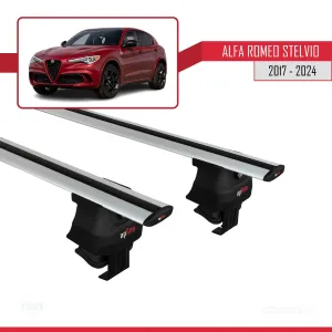 Drs Tuning Alfa Romeo Stelvio 2017 ve Sonrası ile uyumlu ACE-4 Ara Atkı Tavan Barı GRİ - Görsel 3
