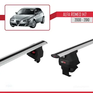 Drs Tuning Alfa Romeo 147 2000-2010 Arası ile uyumlu ACE-4 Ara Atkı Tavan Barı GRİ - Görsel 3