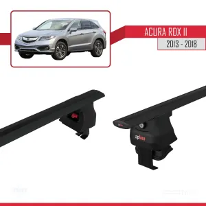 Acura RDX II 2013-2018 Arası ile uyumlu ACE-4 Ara Atkı Tavan Barı SİYAH thumb 5