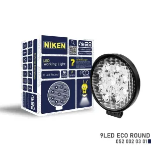 Niken Çalışma Lambası Eco 9 Ledli YuvarlakDRS Tuning kalitesiyle tanışın! Özel olarak Universal  model araçlar için üretilen bu ürün, otomobilinizin hatlarına s