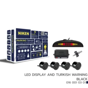 Niken Park Sensörü Led Ekran Ve Turkce Uyarı SiyahDRS Tuning kalitesiyle tanışın! Özel olarak Universal  model araçlar için üretilen bu ürün, otomobilinizin hat