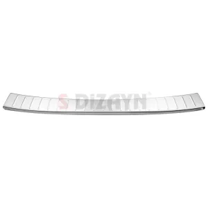S-Dizayn VW Polo 6 HB Krom Arka Tampon Eşiği 2017-2021 thumb 2