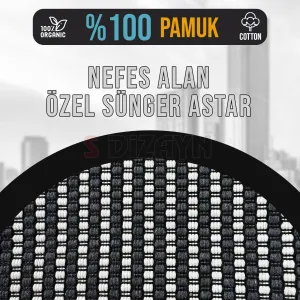 S-Dizayn Oto Koltuk Koruyucu Kılıf Siyah Universal 2 Parça Ön A+ Kalite thumb 3