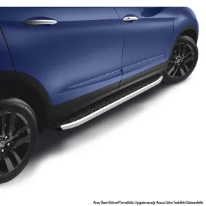 Dacia Duster Evo Aluminyum Yan Basamak 173 Cm 2009-2018 A+ Kalite - Görsel 2