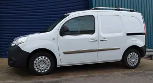 Renault Kangoo 2 Krom Yan Kapı Çıtası 4 Parça Dar Model 2008-2013 Arası - Görsel 2