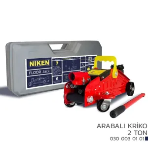 Arabalı Oto Araç Kaldırma Krikosu 2 Ton Taşıma Kapasiteli-plastik Çantalı NikenDRS Tuning kalitesiyle tanışın! Özel olarak Universal  model araçlar için üretile