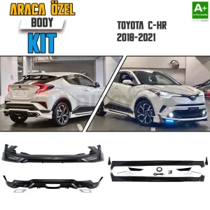 S-Dizayn Toyota C-HR Araca Özel Body Kit 2018-2021 A+ Kalite
•Ürün araca özel olarak üretilmektedir.•A kalite plastik malzeme kullanılmaktadır.•Boyasız ham plas