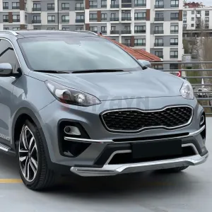 Drs Tuning Kia Sportage Ön ve Arka Tampon Koruma Difüzör Seti 2019-2021 A+ Kalite - Görsel 5
