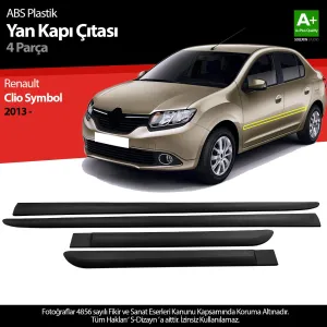 Renault Symbol 2013-2020 uyumlu Clio ABS Plastik Yan Kapı Koruma Çıtası 2013 Üzeri A+ Kalite modelleri Oto Aksesuar Shop'de. Kaliteli malzeme, hızlı kargo ve