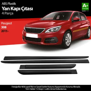 Peugeot 308 2013-2021 (T9) uyumlu ABS Plastik Yan Kapı Koruma Çıtası 2015 Üzeri A+ Kalite modelleri Oto Aksesuar Shop'de. Kaliteli malzeme, hızlı kargo ve