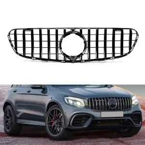 s-dizayn uyumlu Mercedes GLC X253 Ön Panjur Parlak Siyah Piano Black GTR Model 2015-2019 modelleri DRS Tuning'de. Kaliteli malzeme, hızlı kargo ve güvenli
