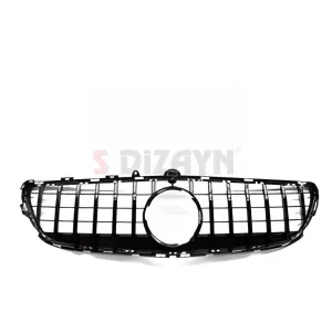 S-Dizayn Mercedes CLS W218 Ön Panjur Parlak Siyah Piano Black GTR Model 2015-2018 thumb 3