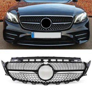 s-dizayn uyumlu Mercedes E-Class W213 Ön Panjur Parlak Siyah Piano Black Diamond Model 2016-2020 modelleri DRS Tuning'de. Kaliteli malzeme, hızlı kargo ve