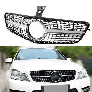s-dizayn uyumlu Mercedes C-Class W204 Ön Panjur Krom Diamond Model 2007-2014 modelleri DRS Tuning'de. Kaliteli malzeme, hızlı kargo ve güvenli alışverişle