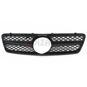 S-Dizayn Mercedes C-Class W203 Ön Panjur Parlak Siyah Piano Black AMG Model 2001-2007 thumb 4