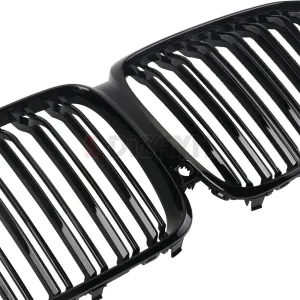Drs Tuning Bmw X5 G05 Ön Panjur Böbrek Parlak Siyah Piano Black Düz Model 2018 Üzeri - Görsel 4