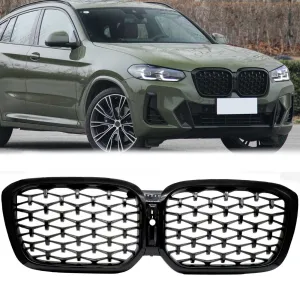 BMW X4 2018-Günümüz (G02) uyumlu G02 Ön Panjur Böbrek Parlak Siyah Piano Black Diamond Model 2018 Üzeri modelleri DRS Tuning'de. Kaliteli malzeme, hızlı kargo